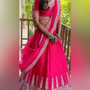 Lehenga Choli. Indian Wedding Guest Dress.